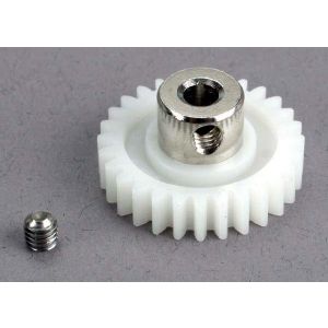 Drive gear (28-tooth) w/ set screw (1), TRX1526