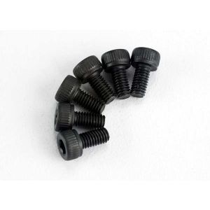 Screws, 3x6mm cap-head machine (hex drive) (6), TRX2554