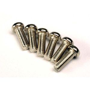 Screws, 2.6x8mm roundhead machine (6), TRX2562