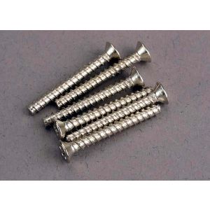 Screws, 3x25mm countersunk self-tapping (6), TRX2651