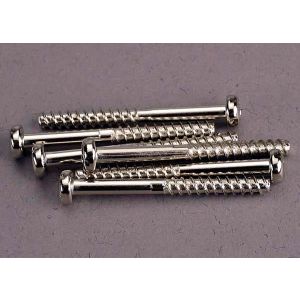 Screws, 3x30mm roundhead self-tapping (6), TRX2681