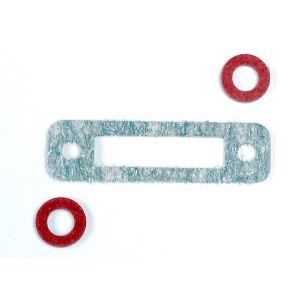 Exhaust header gasket (1)/ gaskets, pressure fitting (2) (fo, TRX3156