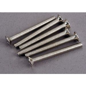 Screws, 3x30mm countersunk machine (6), TRX3163