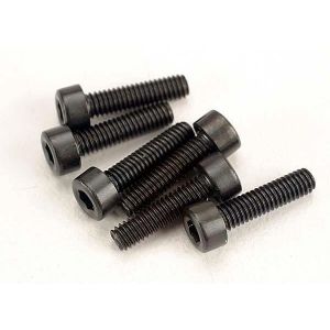 Screws, 2.5x10mm cap-head machine (hex drive) (6), TRX3229