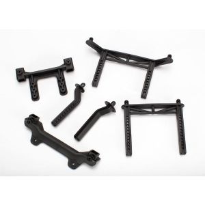 Body mounts, front & rear/ body mount posts, front & rear (a, TRX3619