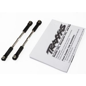 Turnbuckles, toe link, 61mm (96mm center to center) (2) (ass, TRX3645