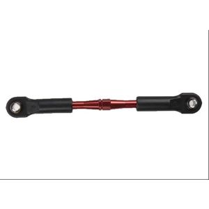 Turnbuckle, aluminum (red-anodized), camber link, rear, 49mm, TRX3738