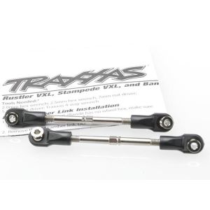 Turnbuckles, toe link, 59mm (78mm center to center) (2) (ass, TRX3745