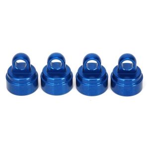 Shock caps Aluminium Blue Anodized, TRX3767A