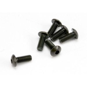 Screws, 4x10mm button-head machine (hex drive) (6), TRX3936