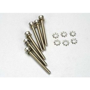 Screws, 3x28mm cap-head machine (hex drive) (6)/ 3x6mm ELW (, TRX3963