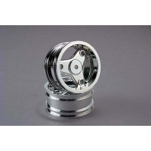 Wheels, chrome, three-spoke (2), TRX4372