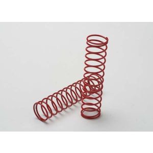 Springs, red (for big bore shocks) (2.5 rate) (2), TRX4649R