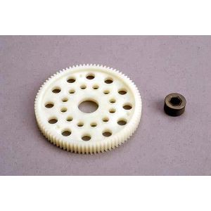 Spur gear (87-tooth) (48-pitch) w/bushing, TRX4687