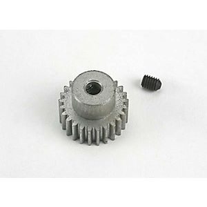 Gear, pinion (25-tooth) (48-pitch) / set screw, TRX4725