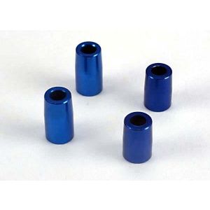 Tapered bearing block spacers (blue-anodized, aluminum) (3x6, TRX4828