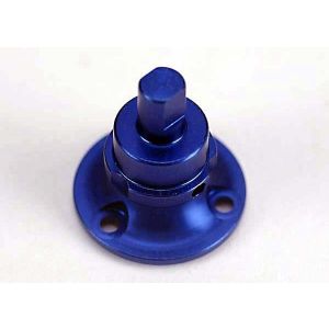 Blue-anodized, aluminum differential output shaft (non-adjus, TRX4846