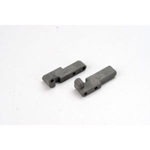 Servo mounts, steering/shift (f&r)(grey), TRX4918A