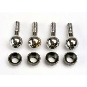 Pivot balls (4)/ pivot ball cap bushings (4), TRX4933