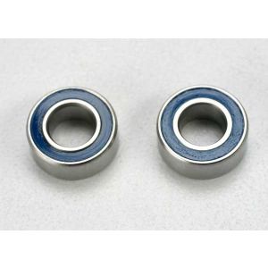 Ball bearings, blue rubber sealed (5x10x4mm) (2), TRX5115