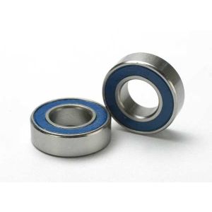 Ball bearings, blue rubber sealed (8x16x5mm) (2), TRX5118