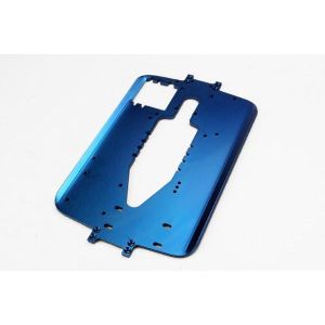 Chassis, 6061-T6 aluminum (4.0mm) (blue) (standard replaceme, TRX5122R