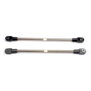 Turnbuckles, 106mm (front tie rods) (2) (includes installed, TRX5138