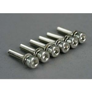 Screws, 3x15mm cap-head machine (hex drive) (with split and, TRX5142