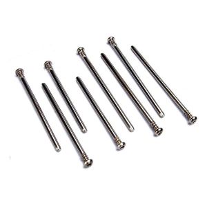 Suspension screw pin set, hardened steel (hex drive), TRX5161