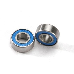 Ball bearings, blue rubber sealed (6x13x5mm) (2), TRX5180