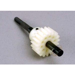 Drive gear, single-speed (19-tooth)/ slipper shaft, TRX5192