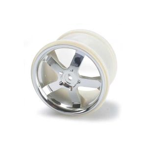 Wheels, Hurricane 3.8 (chrome) (2) (also fits Maxx series), TRX5373