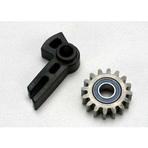 Gear, idler/ idler gear support/ bearing (pressed in), TRX5377