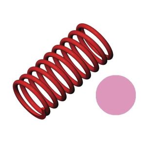 Spring, shock red (GTR) (5.4 rate pink) (1 pair), TRX5443