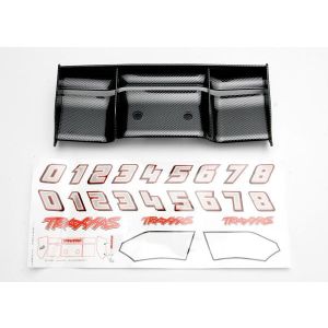 Wing, Revo (Exo-Carbon finish)/ decal sheet, TRX5446G