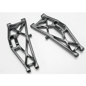 Suspension arms, rear (left & right), Exo-Carbon finish (Jat, TRX5533G