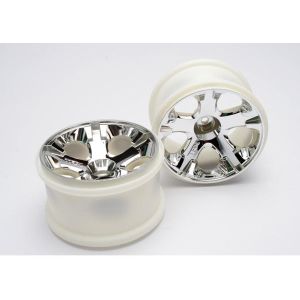 Wheels, All-Star 2.8 (chrome) (nitro rear/ electric front) (, TRX5576