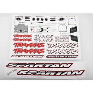 Decal sheet, Spartan, TRX5713