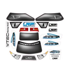 Decalsheet S10 Twister TX - 1/10 2WD Truggy, 124092