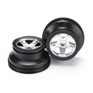 Wheels, Sct Satin Chrome, Black, TRX5874X