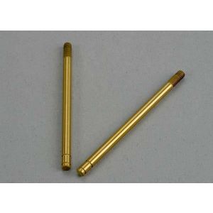 Shock shafts, hardened steel, titanium nitride coated (rear), TRX6098T