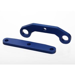 Bulkhead tie bars, front & rear, aluminum (blue-anodized), TRX6423