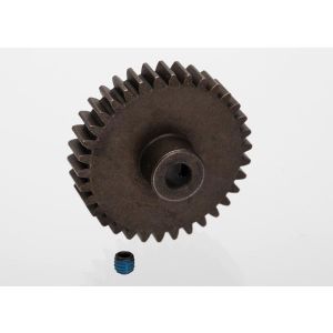 Gear, 34-T pinion (1.0 metric pitch, 20> pressure angle) (fi, TRX6493