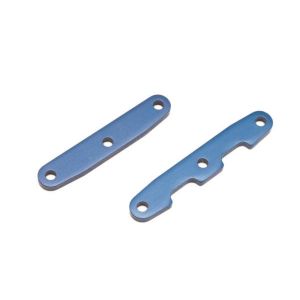 Bulkhead tie bars, front & rear, aluminum (blue-anodized), TRX6823