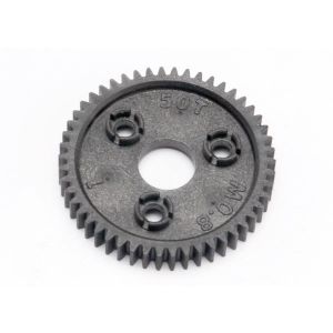 Spur gear, 50-tooth (0.8 metric pitch, compatible with 32-pi, TRX6842