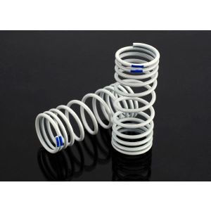 Springs, front (progressive, +20% rate, blue) (2), TRX6864