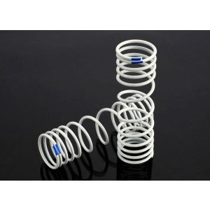 Springs, rear (progressive, +20% rate, blue) (2), TRX6868