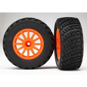 Tires & Wheels, Assembled, Gluorange wheels, BFGoodrich® Ral, TRX7473A