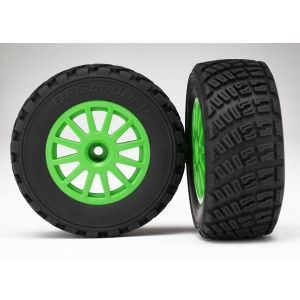 Tires & Wheels, Assembled, GluGreen wheels, BFGoodrich® Rall, TRX7473X