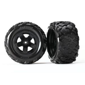 Tires & wheels, assembled, glu, TRX7672